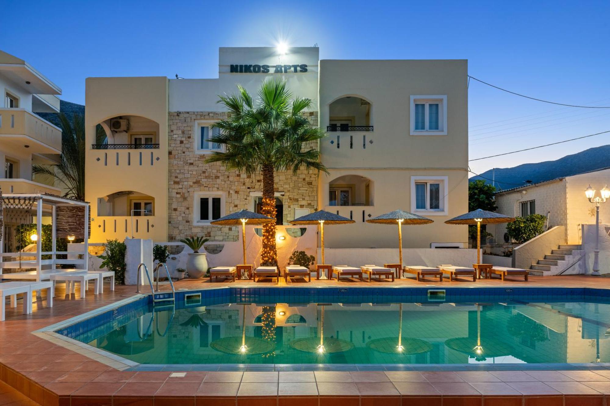 Nikos Apartments Σταλίδα Εξωτερικό φωτογραφία